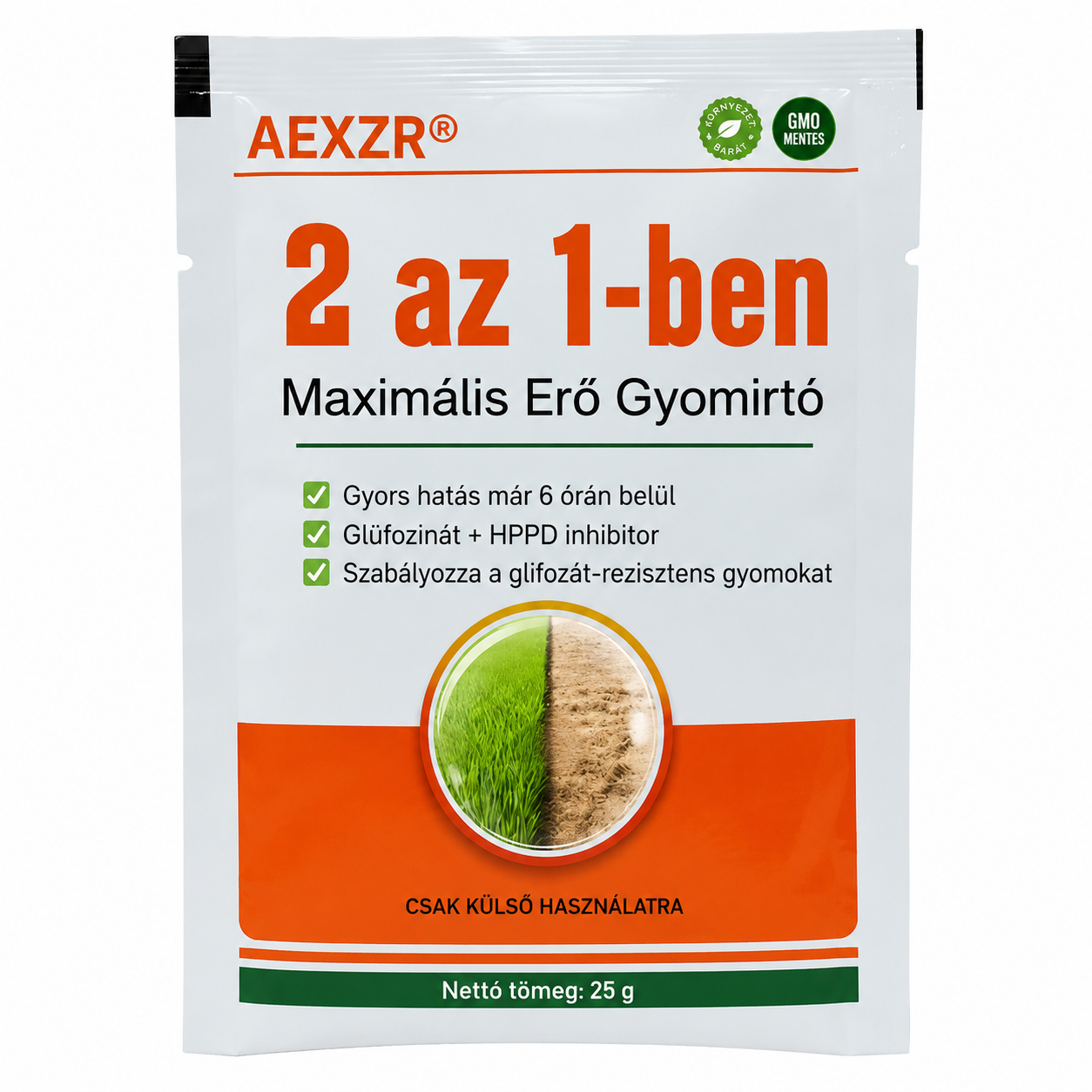✨ Gyomdzsungelből tökéletes pázsit! | ⏱️ Nézze, ahogy a gyomok 6 óra alatt elszáradnak!AEXZR® 2 az 1-ben Maximális Erő Gyomirtó