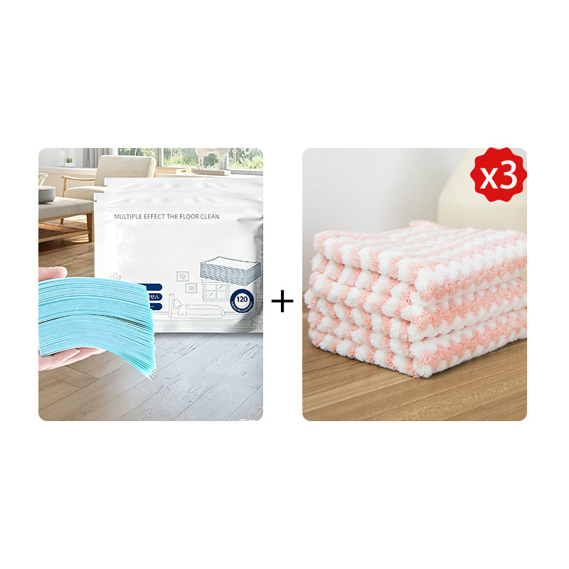 🔥 50% OFF | 4-in-1 Streak-Free Floor Cleaning Sheets - Instant Grime & Odor Removal ✨