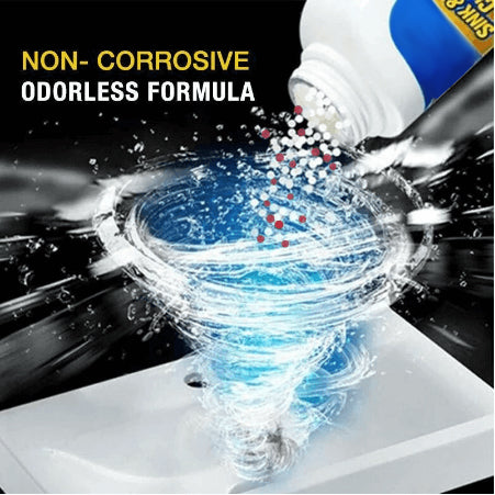 ✨ Ultimate Fast-Acting Drain Cleaner | Dissolves Hair & Clogs Instantly 💧