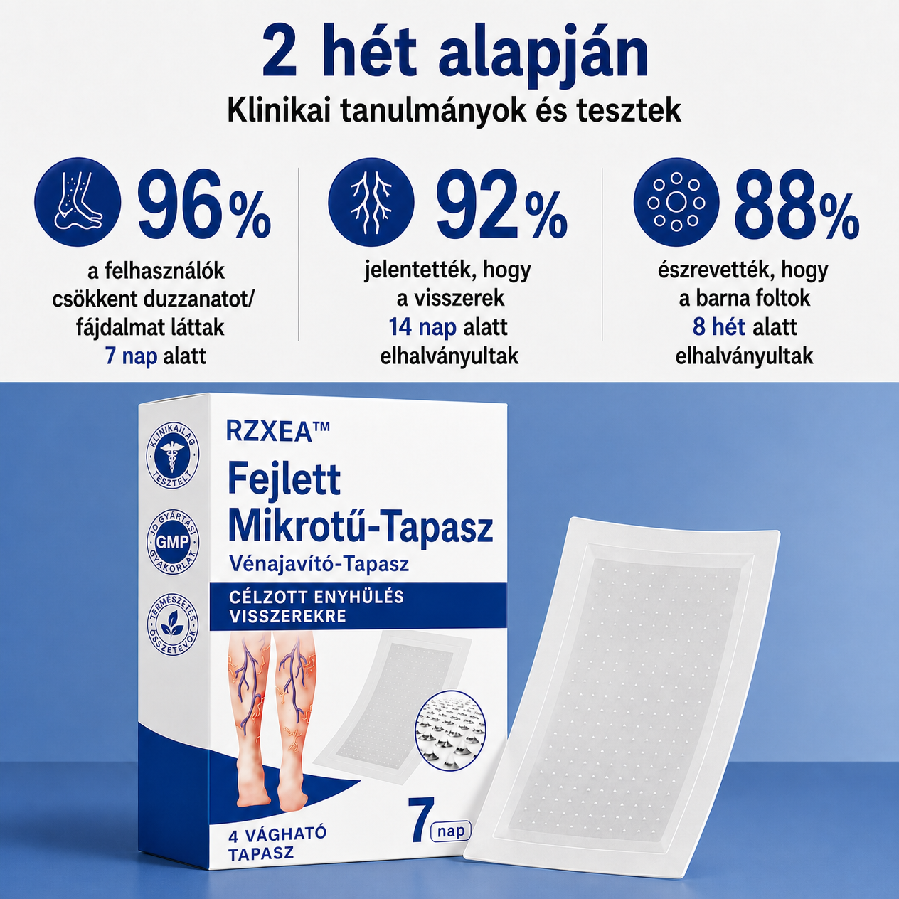 RZXEA™ Fortschrittliches Mikronadel Venen Reparatur Pflaster