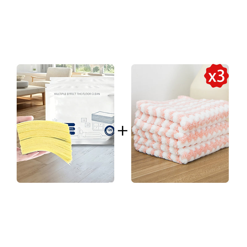 🔥 50% OFF | 4-in-1 Streak-Free Floor Cleaning Sheets - Instant Grime & Odor Removal ✨