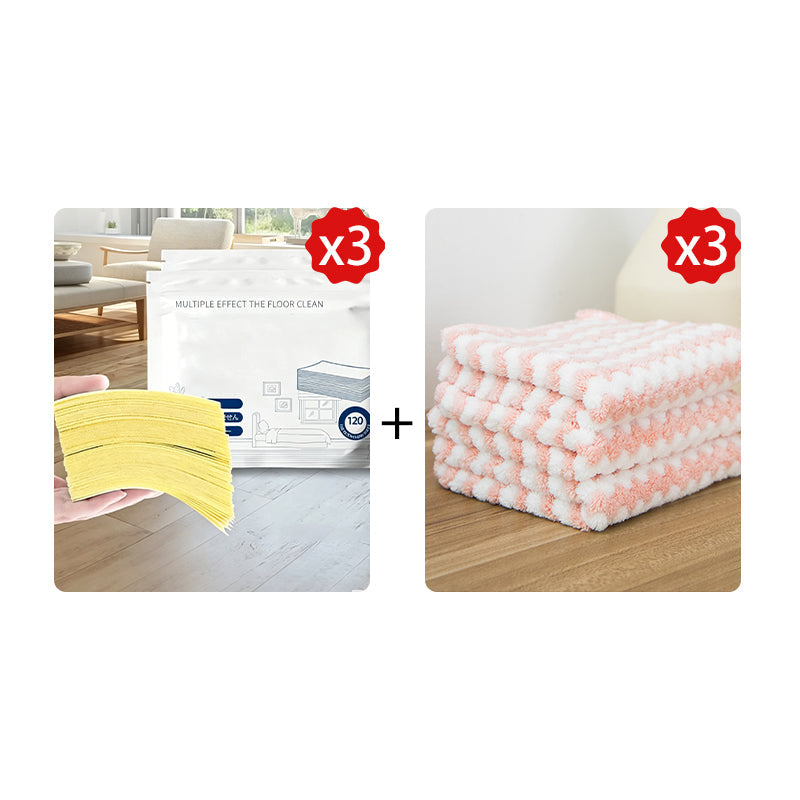 🔥 50% OFF | 4-in-1 Streak-Free Floor Cleaning Sheets - Instant Grime & Odor Removal ✨