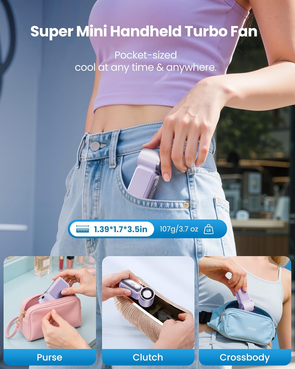 ⚡⚡⚡LAST 44 PCS LEFT!!! ✨ Ultimate Pocket Turbo Fan
