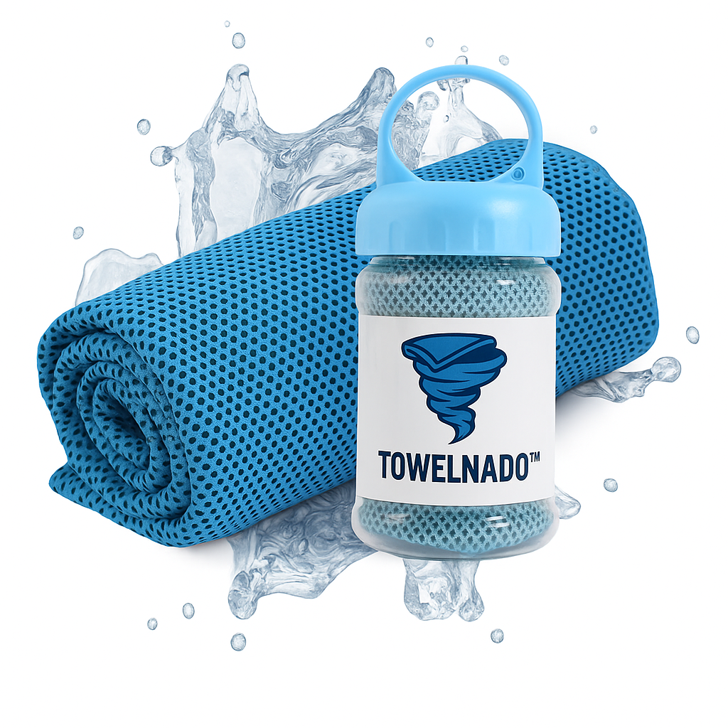 ✨ Ultimate Instant Cooling Towel | Breathable, Sweat-Absorbent & Long-Lasting Heat Relief ❄️