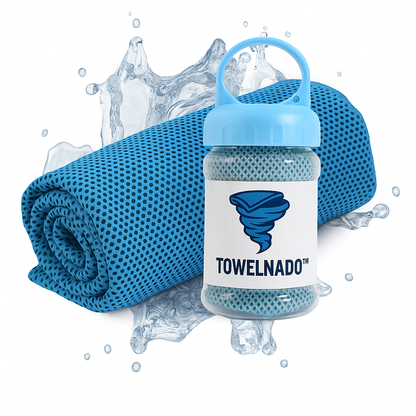 ✨ Ultimate Instant Cooling Towel | Breathable, Sweat-Absorbent & Long-Lasting Heat Relief ❄️