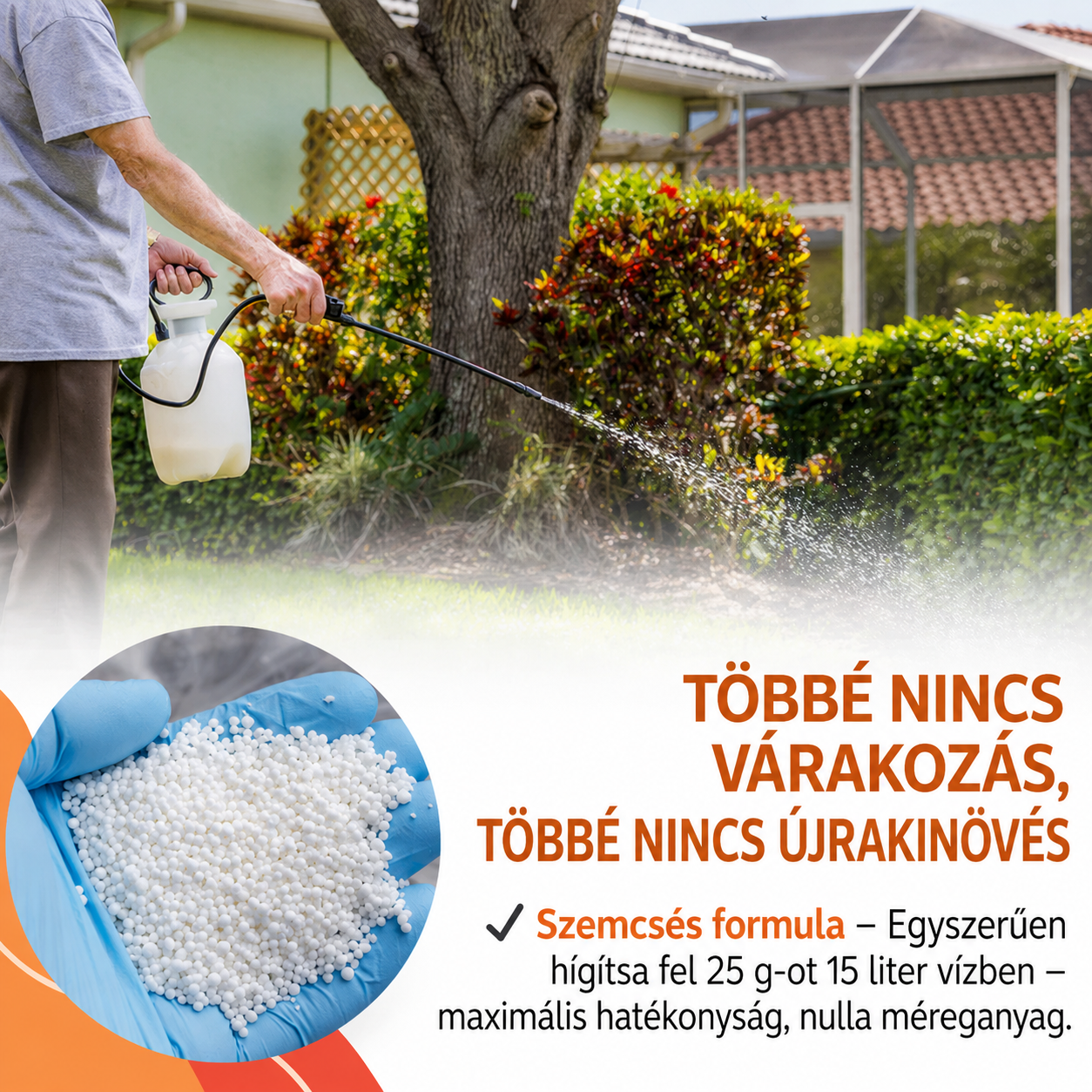 ✨ Gyomdzsungelből tökéletes pázsit! | ⏱️ Nézze, ahogy a gyomok 6 óra alatt elszáradnak!AEXZR® 2 az 1-ben Maximális Erő Gyomirtó