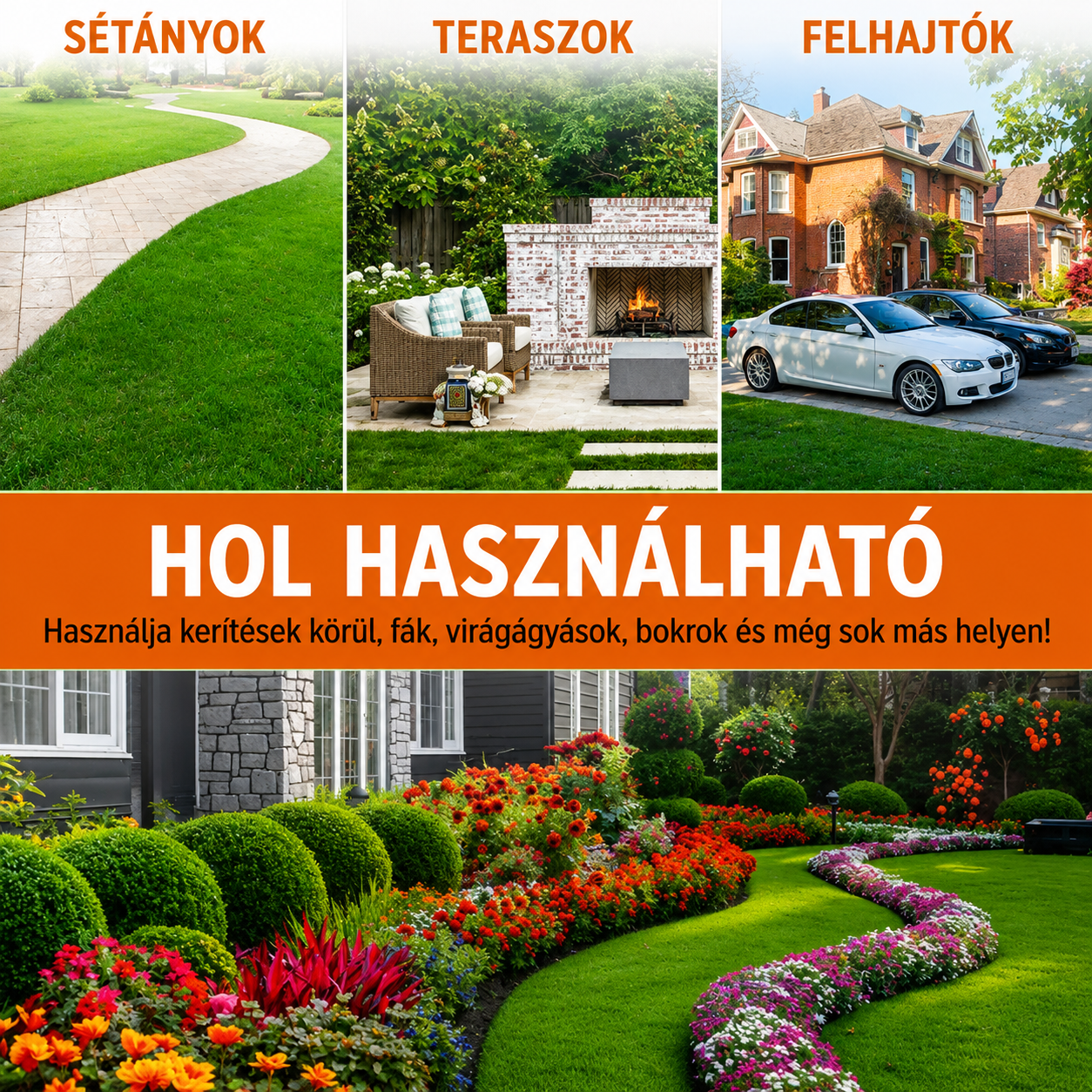✨ Gyomdzsungelből tökéletes pázsit! | ⏱️ Nézze, ahogy a gyomok 6 óra alatt elszáradnak!AEXZR® 2 az 1-ben Maximális Erő Gyomirtó