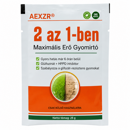 ✨ Gyomdzsungelből tökéletes pázsit! | ⏱️ Nézze, ahogy a gyomok 6 óra alatt elszáradnak!AEXZR® 2 az 1-ben Maximális Erő Gyomirtó