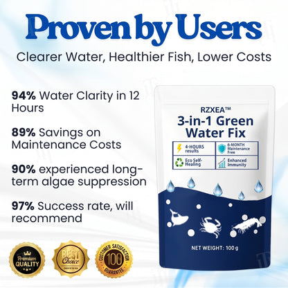 RZXEA™3-in-1 Green Water Fix