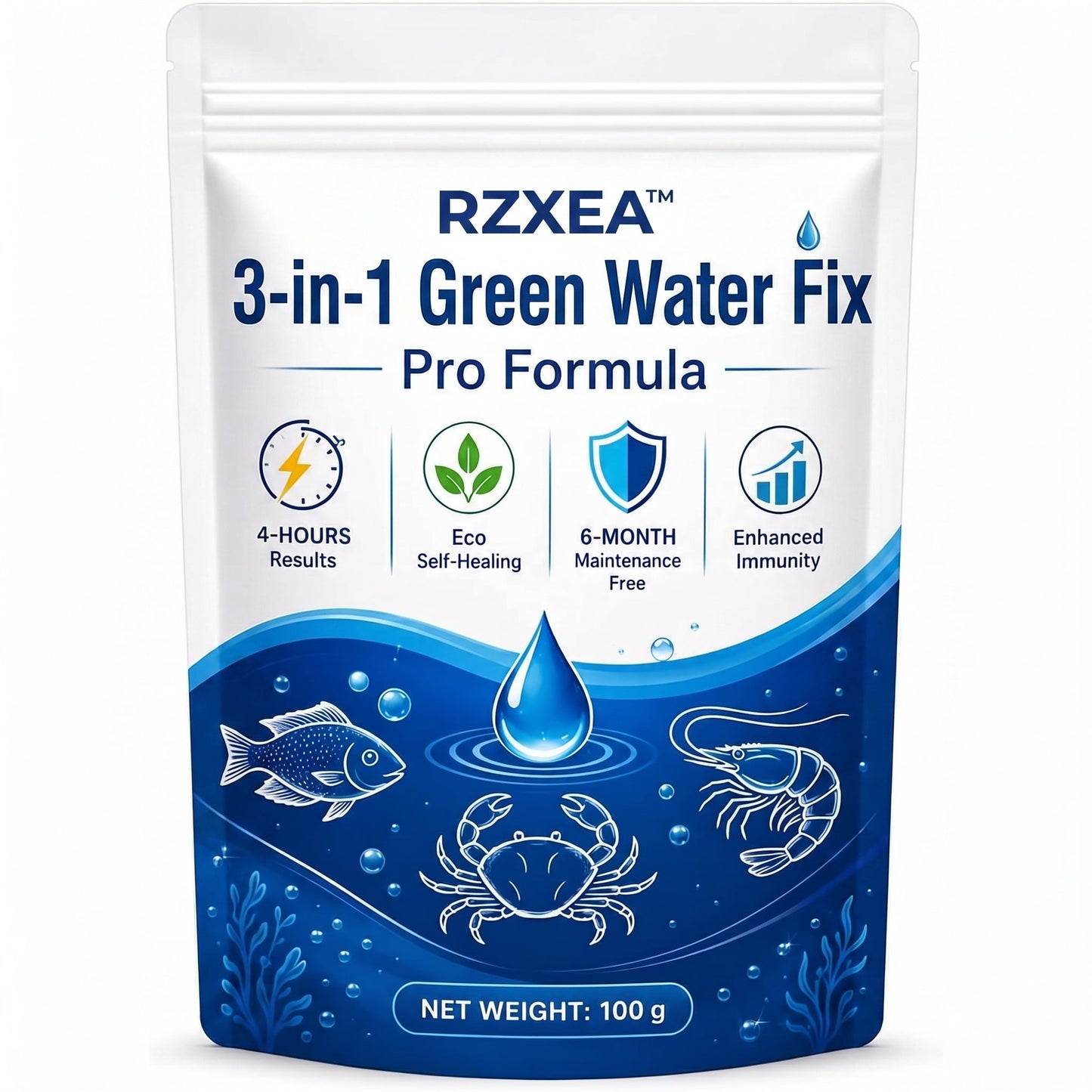 RZXEA™3-in-1 Green Water Fix