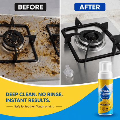 🔥⚡Limited Stock!!!-Last Day 60% OFF🔥 Foam No-Rinse Cleaner — Spray, Wipe & Done