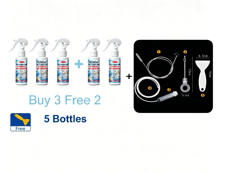 🧊 Buy 2 Get 1 Free | RZXEA™  Defrosting Spray for Fridge Freezer 🎁 Includes Free Spatula