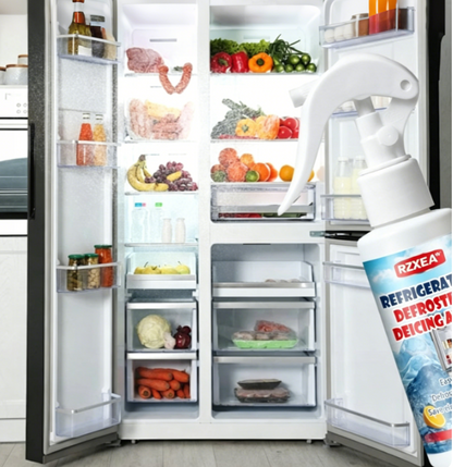 🧊 Buy 2 Get 1 Free | RZXEA™  Defrosting Spray for Fridge Freezer 🎁 Includes Free Spatula