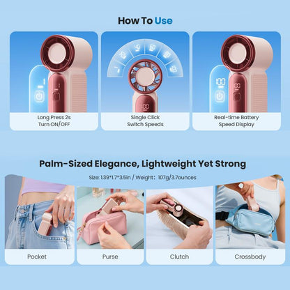 ⚡⚡⚡LAST 44 PCS LEFT!!! ✨ Ultimate Pocket Turbo Fan