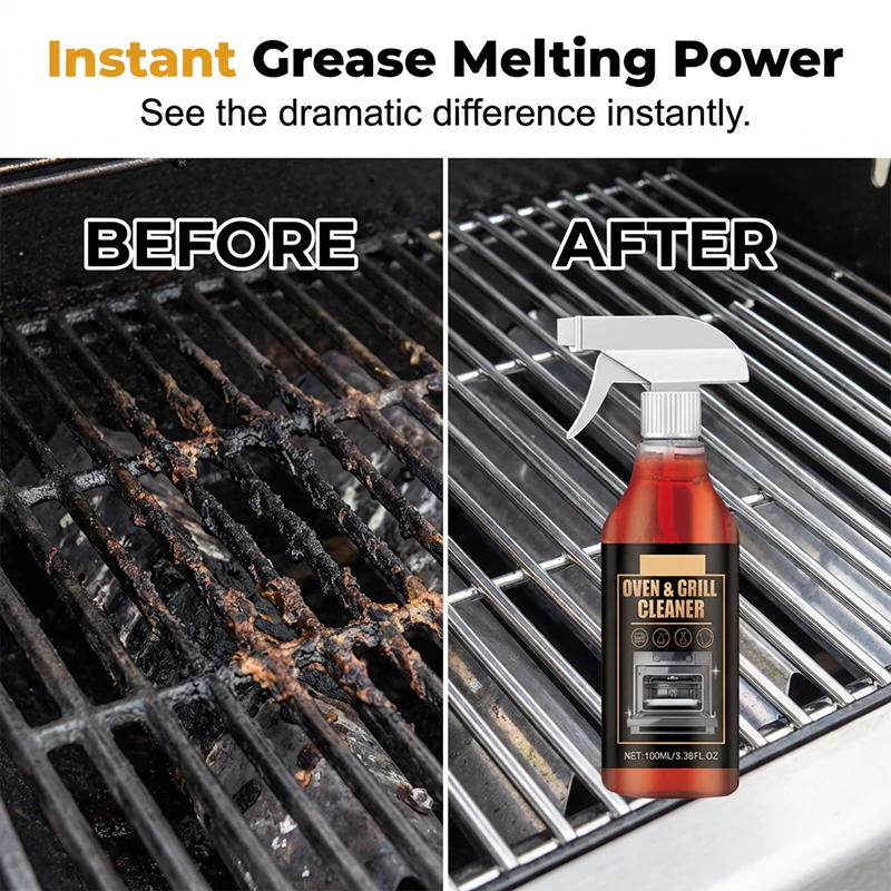 💥🔥SALE 60% OFF!!💥Kitchen Grease Multi-Purpose Grease Cleaner, Dissolves Grease in 5 Seconds, No Scrubbing & Eliminates Odors 🔥