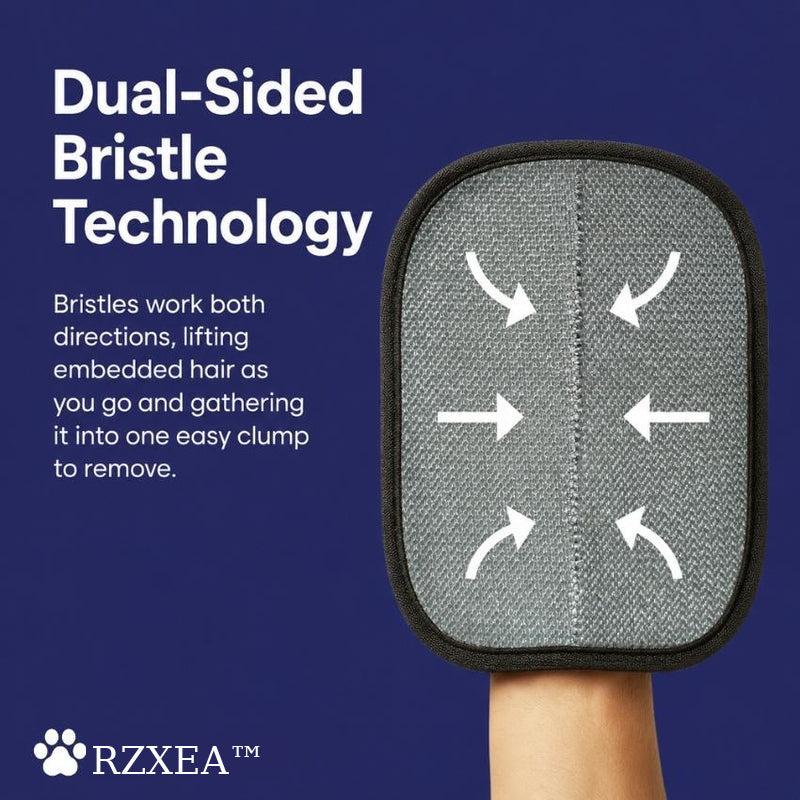🏆 The Ultimate 2-in-1 Pet Hair Remover | Gentle Grooming & Deep Cleaning Glove for Dogs & Cats ✨