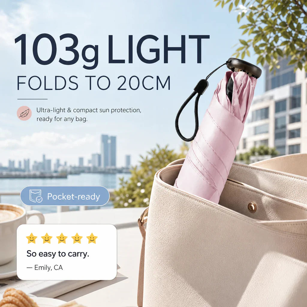 🏆 Last Day Special Price $19.99 ! 🔥Ultra-Lightweight Compact All-Weather Umbrella