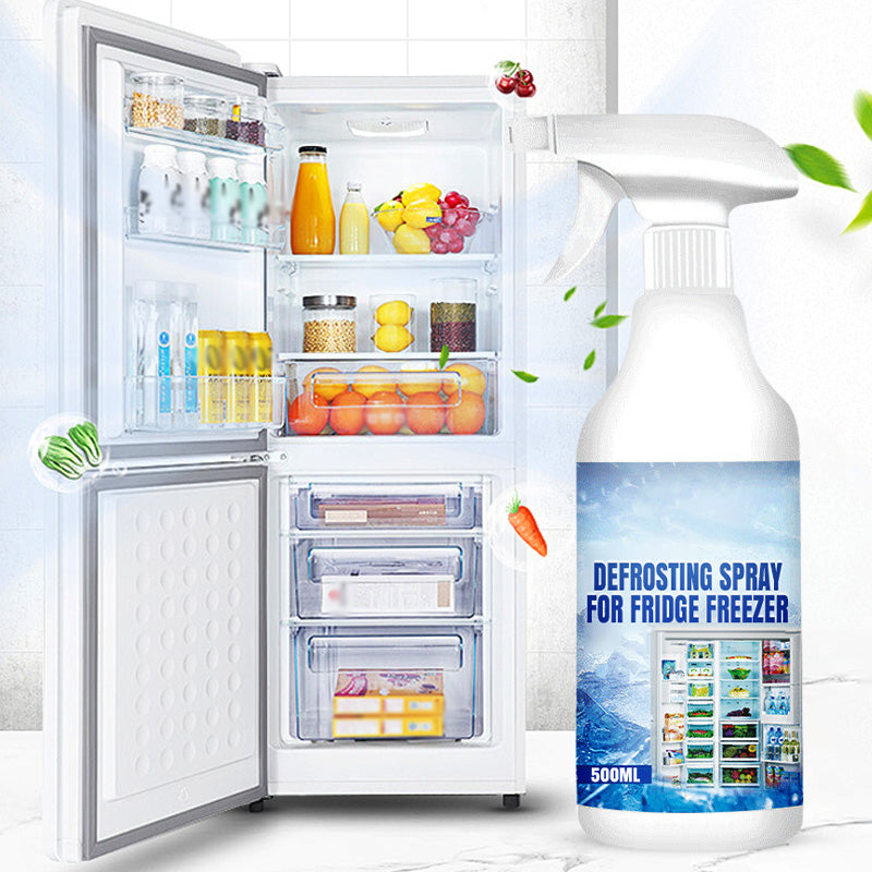 🧊 Buy 2 Get 1 Free | RZXEA™  Defrosting Spray for Fridge Freezer 🎁 Includes Free Spatula