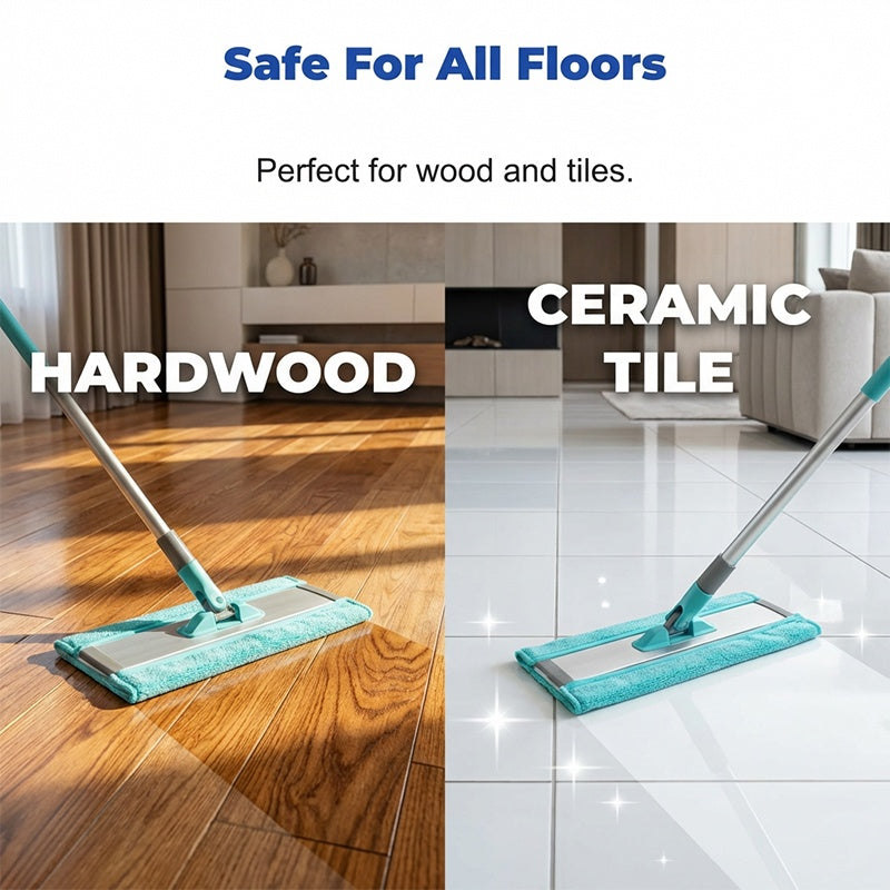 🔥 50% OFF | 4-in-1 Streak-Free Floor Cleaning Sheets - Instant Grime & Odor Removal ✨