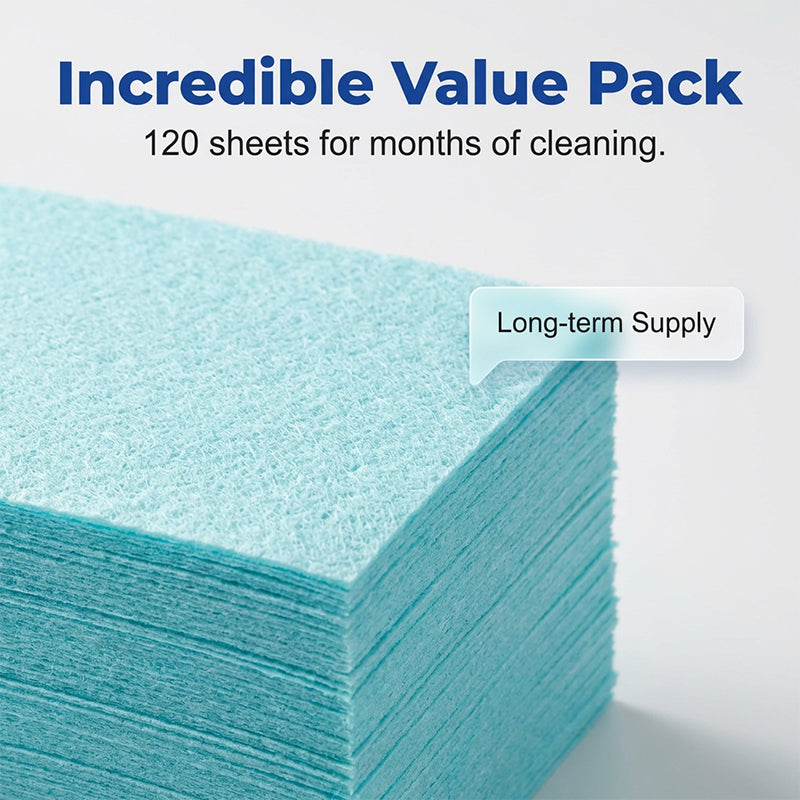 🔥 50% OFF | 4-in-1 Streak-Free Floor Cleaning Sheets - Instant Grime & Odor Removal ✨