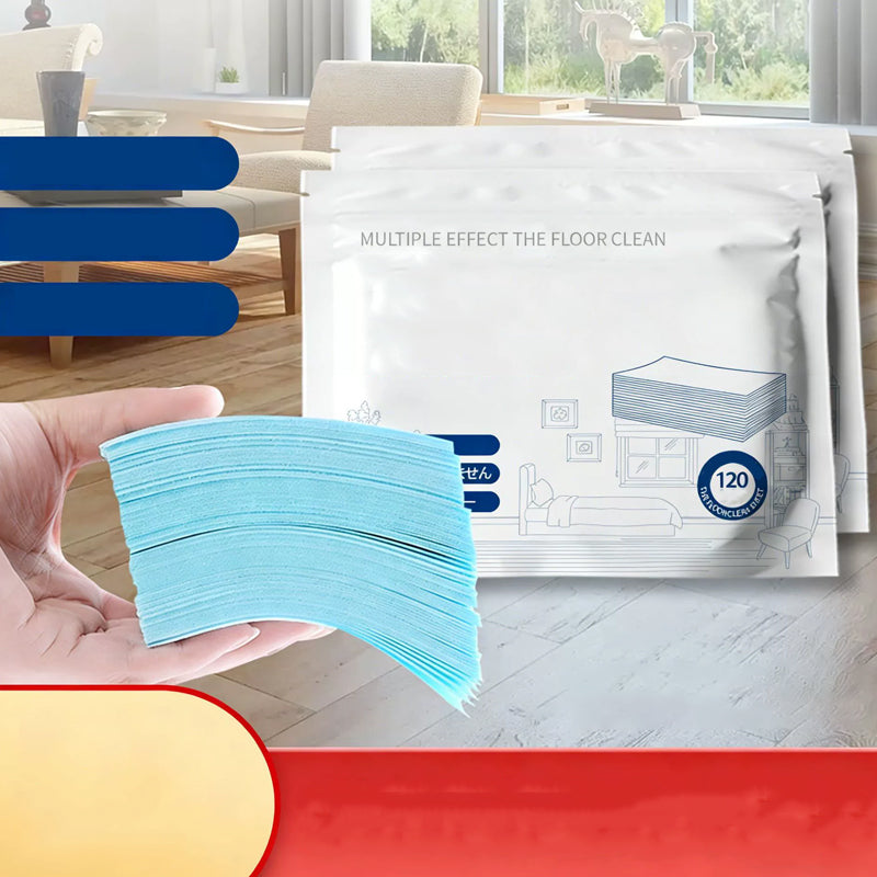 🔥 50% OFF | 4-in-1 Streak-Free Floor Cleaning Sheets - Instant Grime & Odor Removal ✨