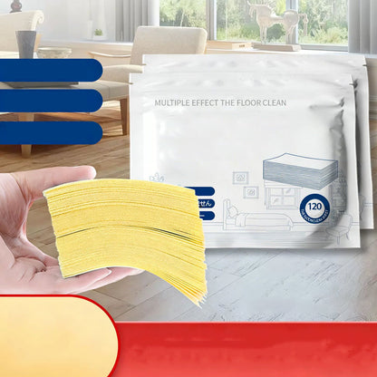 🔥 50% OFF | 4-in-1 Streak-Free Floor Cleaning Sheets - Instant Grime & Odor Removal ✨