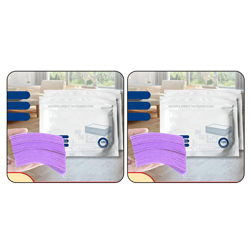 🔥 50% OFF | 4-in-1 Streak-Free Floor Cleaning Sheets - Instant Grime & Odor Removal ✨