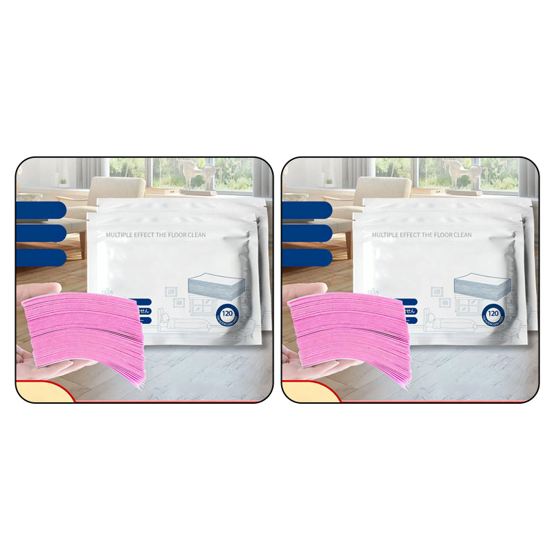 🔥 50% OFF | 4-in-1 Streak-Free Floor Cleaning Sheets - Instant Grime & Odor Removal ✨