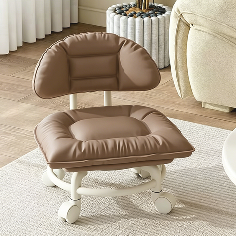 🪑60% OFF NOW! ⏰ Rolling Low Stool with Backrest – Padded seat & silent casters – Perfect for workshops, garages or studios – comfortable and mobile 🛠️✨