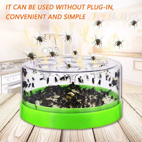 🛡️ Ultimate Reusable Fly Trap | Non-Electric, Safe & Highly Effective Outdoor Pest Control 🍃